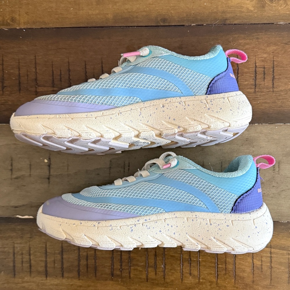 Stylish Kids Sneakers in Blue and Purple